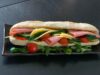 Kalkoenham en kaas sandwich (Extra Large)
