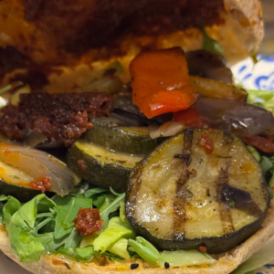Grilled Chicken Pita