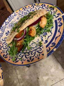 Mediterranean Meatballs Sandwich