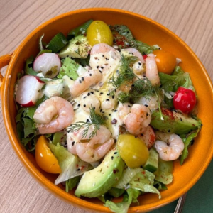 Garnalen- en Avocadosalade