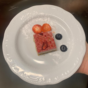 Strawberry Cheesecake Slice