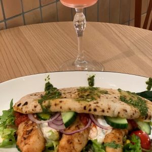 Grilled Chicken Pita